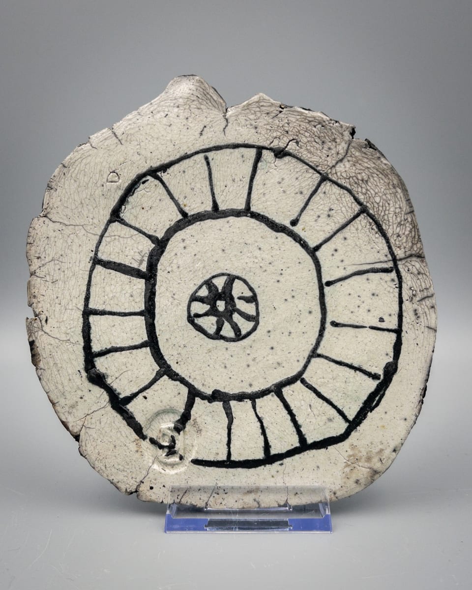 Raku Tile - 18 by Chris Heck, Image 1.