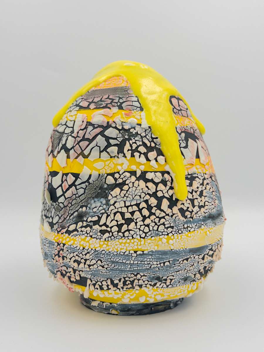 Stripey Egg Thing - 134 by Chris Heck 
