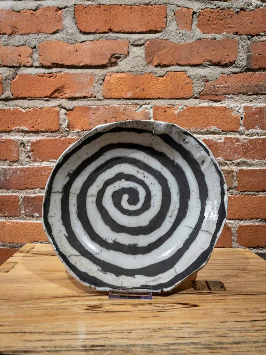 Raku Bowl - 131 by Chris Heck, Image 2.
