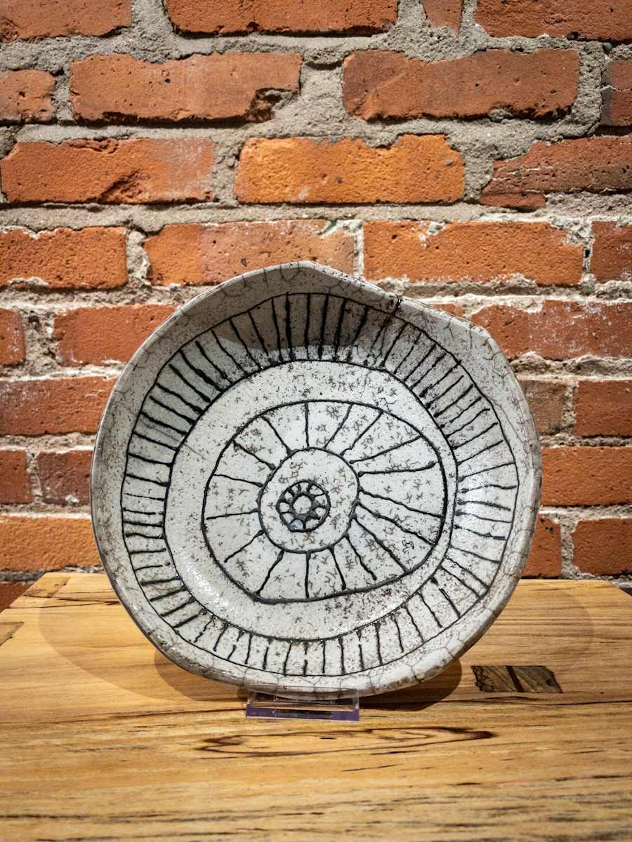 Raku Bowl - 156 by Chris Heck, Image 2.