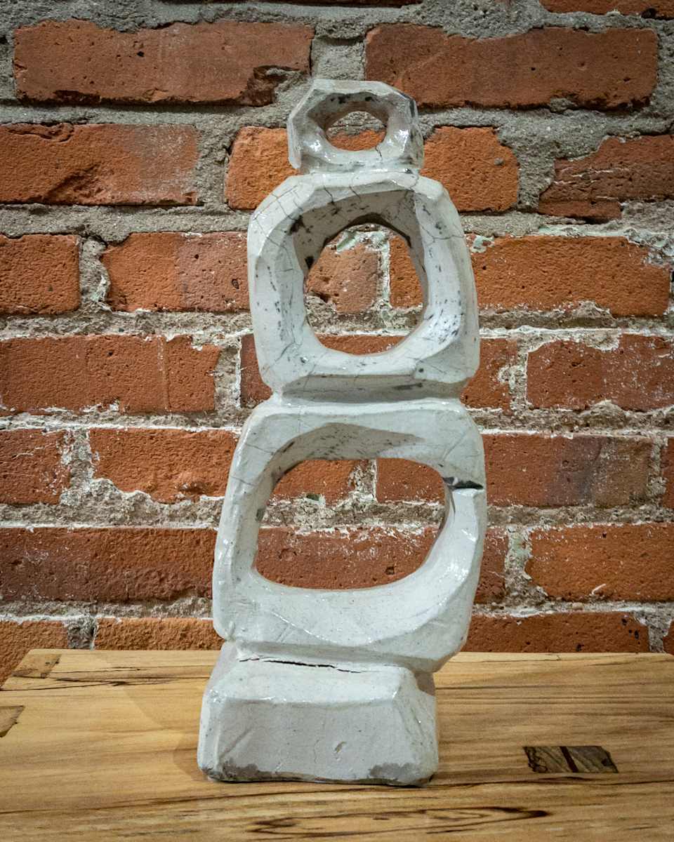 Raku Sculpture - 167 by Chris Heck, Image 1.