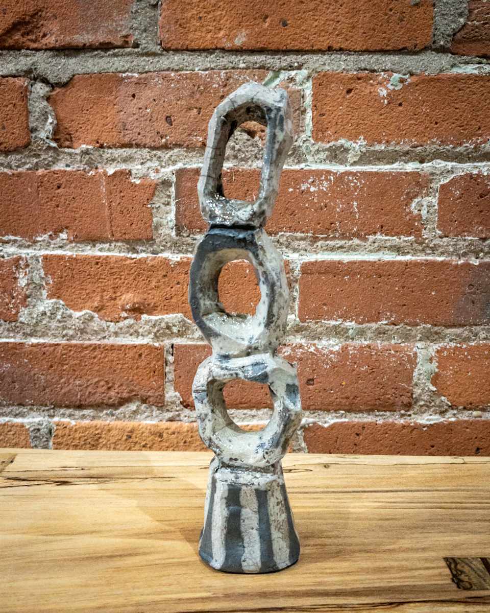 Raku Sculpture - 168 by Chris Heck, Image 1.