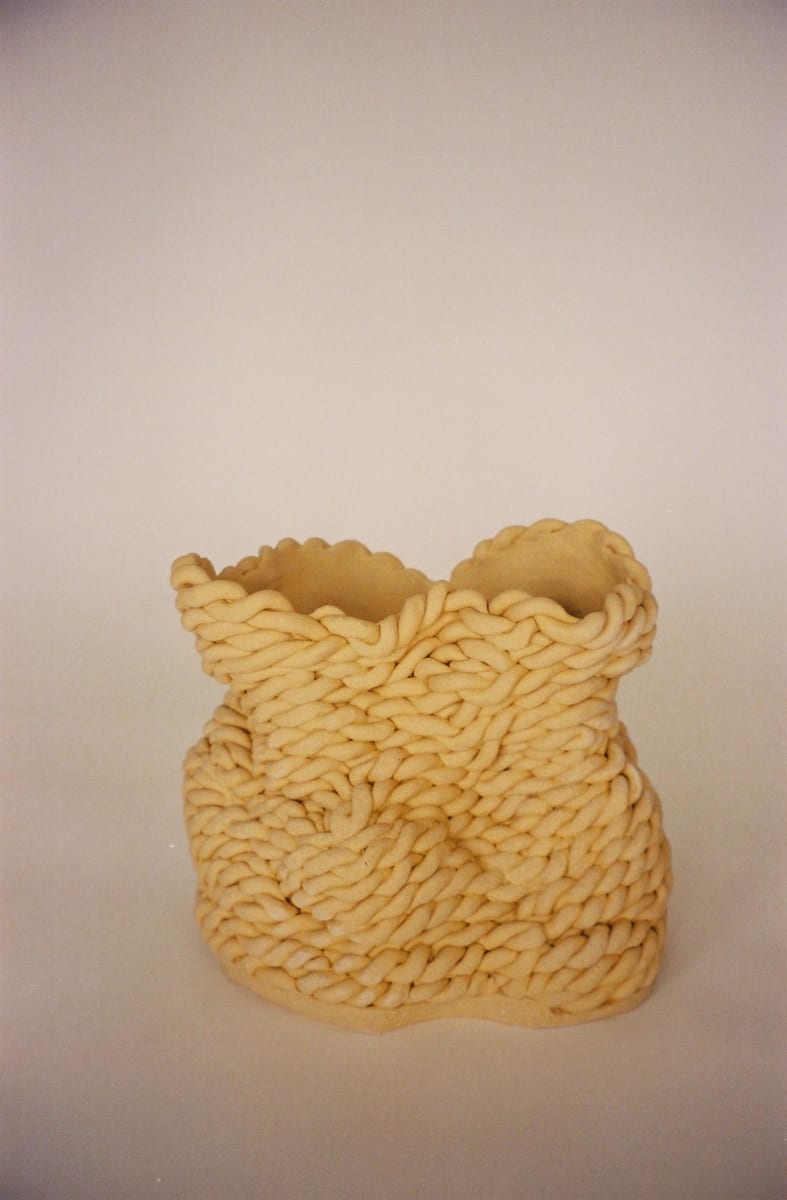 Woven Pot 1 by ELIANAH SUKOENIG 