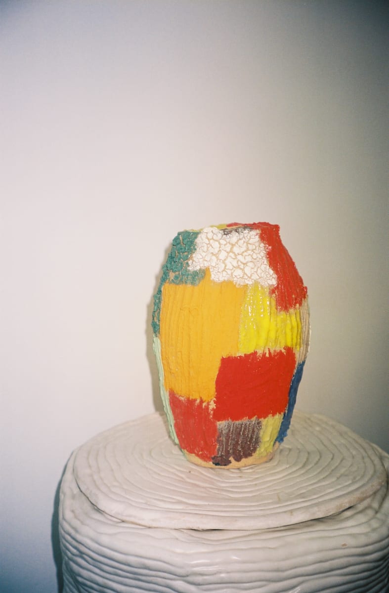 Patchwork Pot by Elianah Sukoenig 