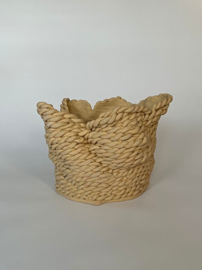 Woven Pot 3 by ELIANAH SUKOENIG 