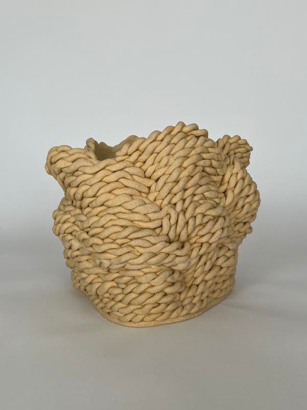 Woven Pot 2 by ELIANAH SUKOENIG 