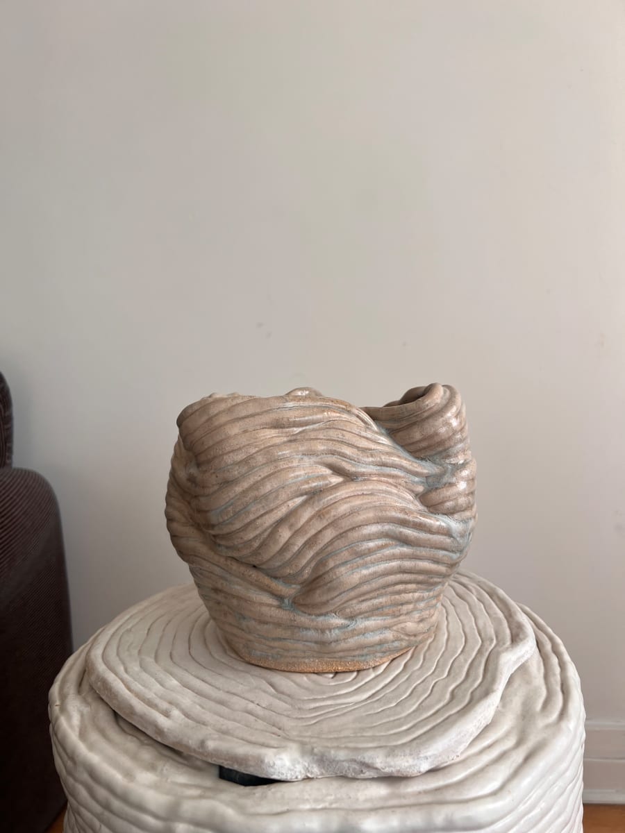 Small Sculptural Vessel by Elianah Sukoenig, Image 3.