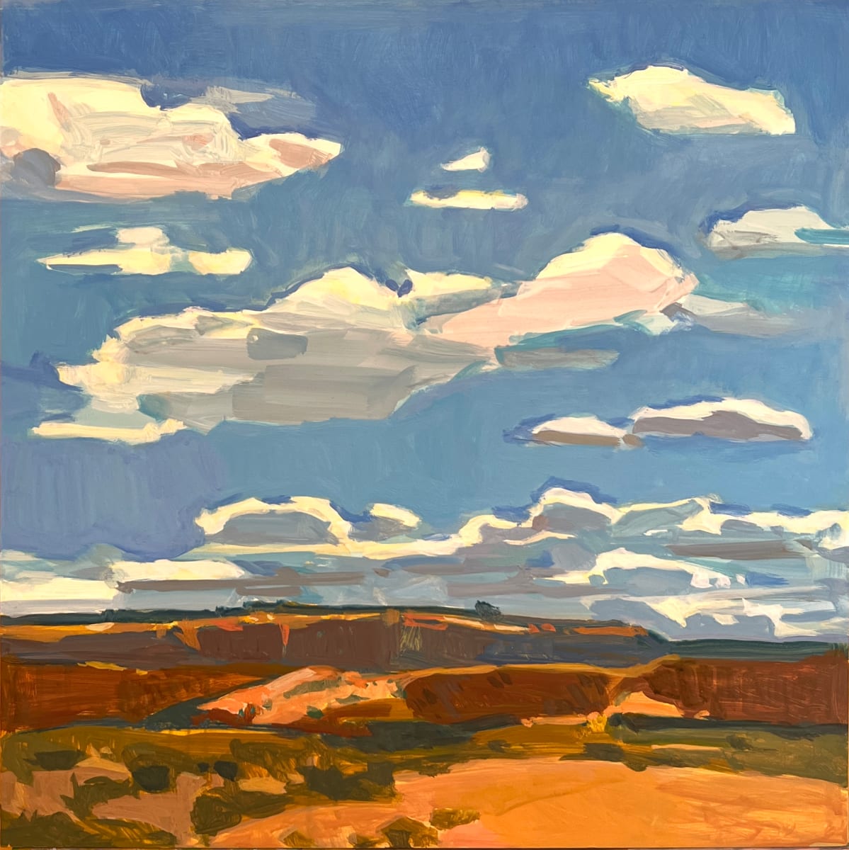Skyscape from the Open Road by Anne Ward 