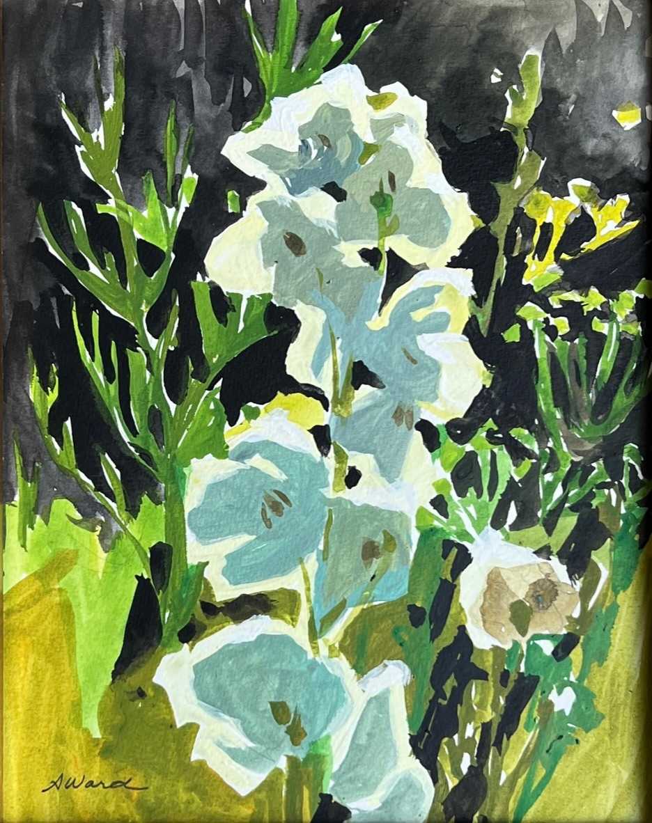 Spring Delphinium by Anne Ward 