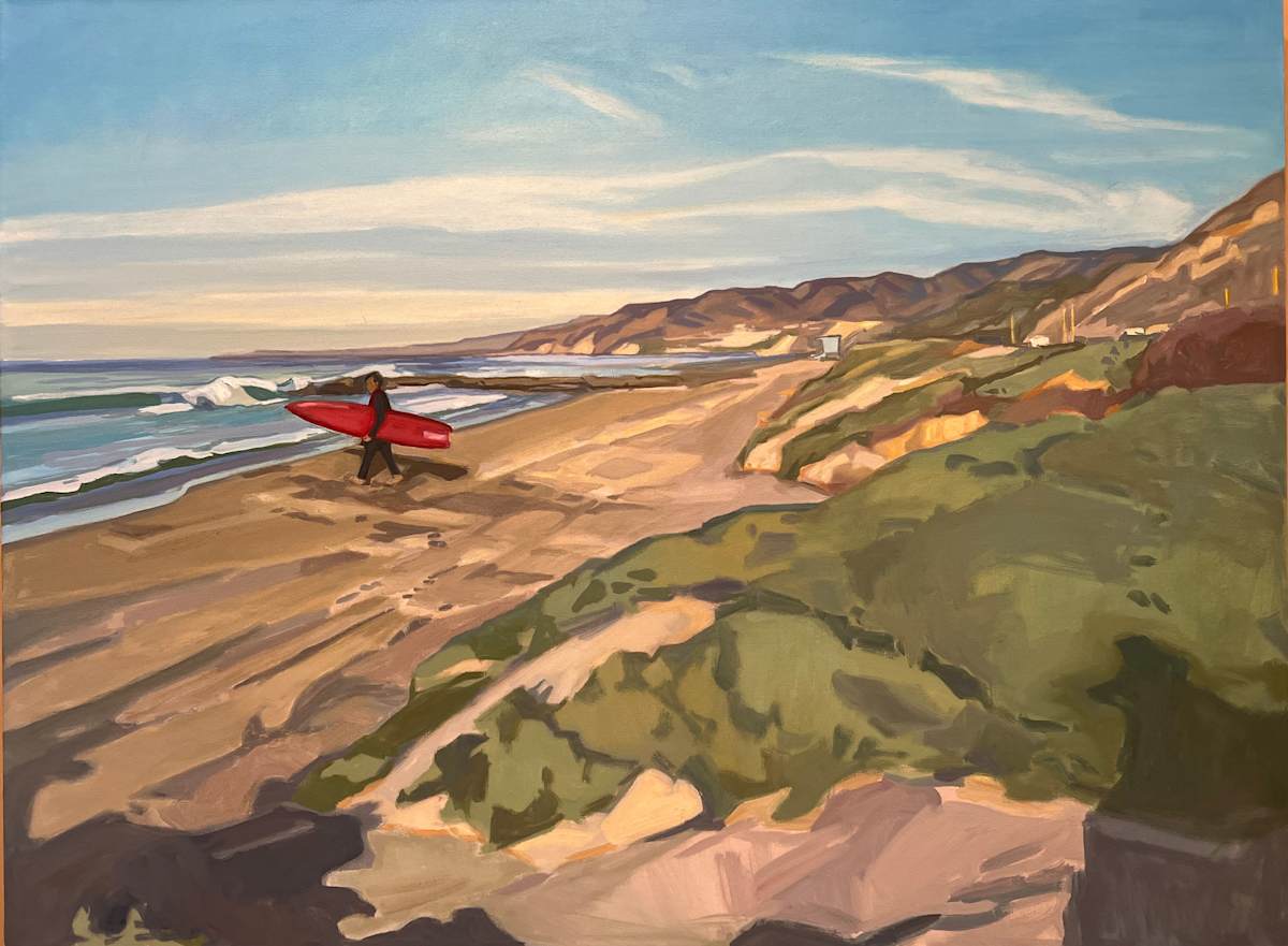 Winter Light Looking North by Anne Ward 