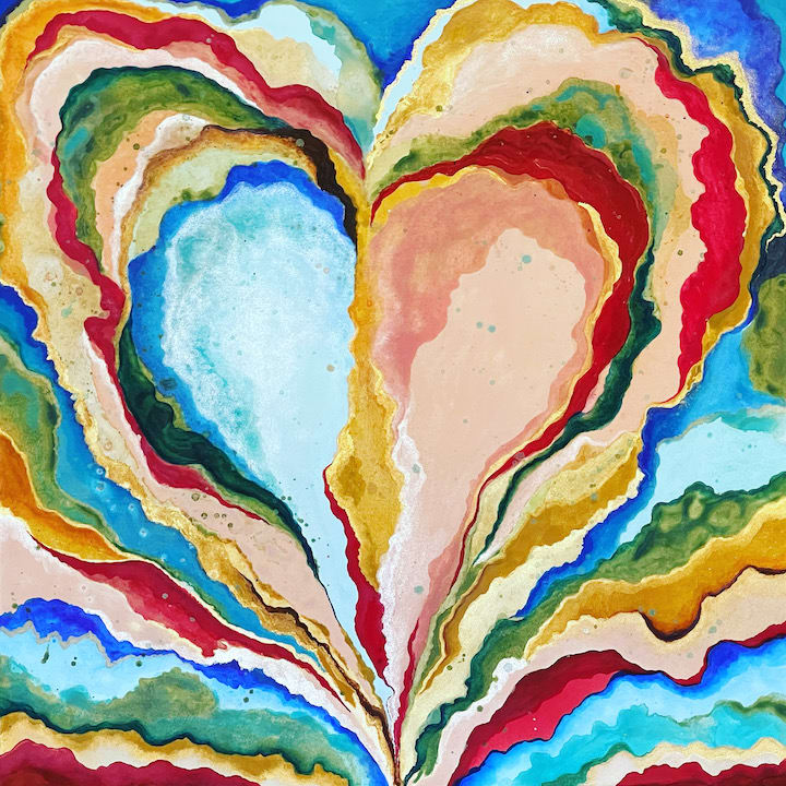 Abalone Heart by Jen Haefeli, Image 1.