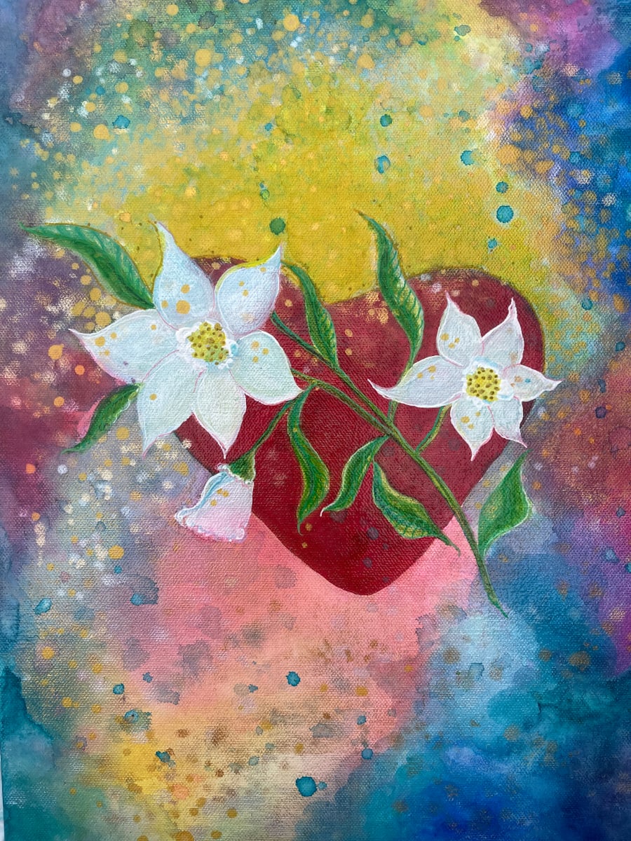 The Sacred Heart Set by Jen Haefeli  Image: The "Sacred Heart Set"
*Prints available* email: wildlyrooted1@gmail.com with requests.