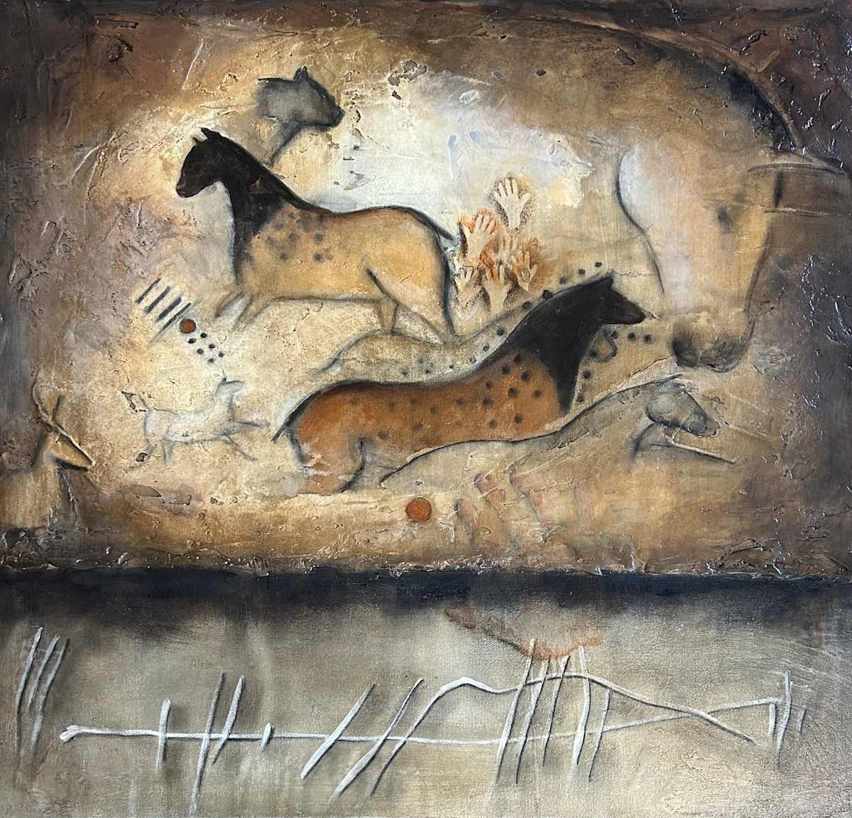 Ancient Art - Horse by CIndy Miller  Image: Ancient Art - Horses of Spain