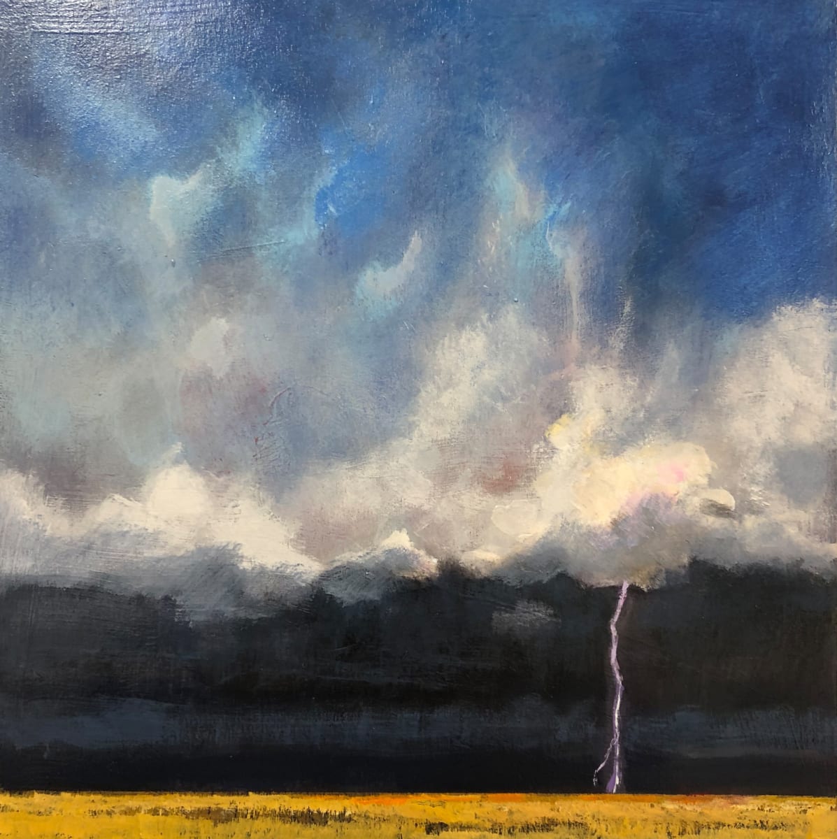 Lightening on the Plains by CIndy Miller 