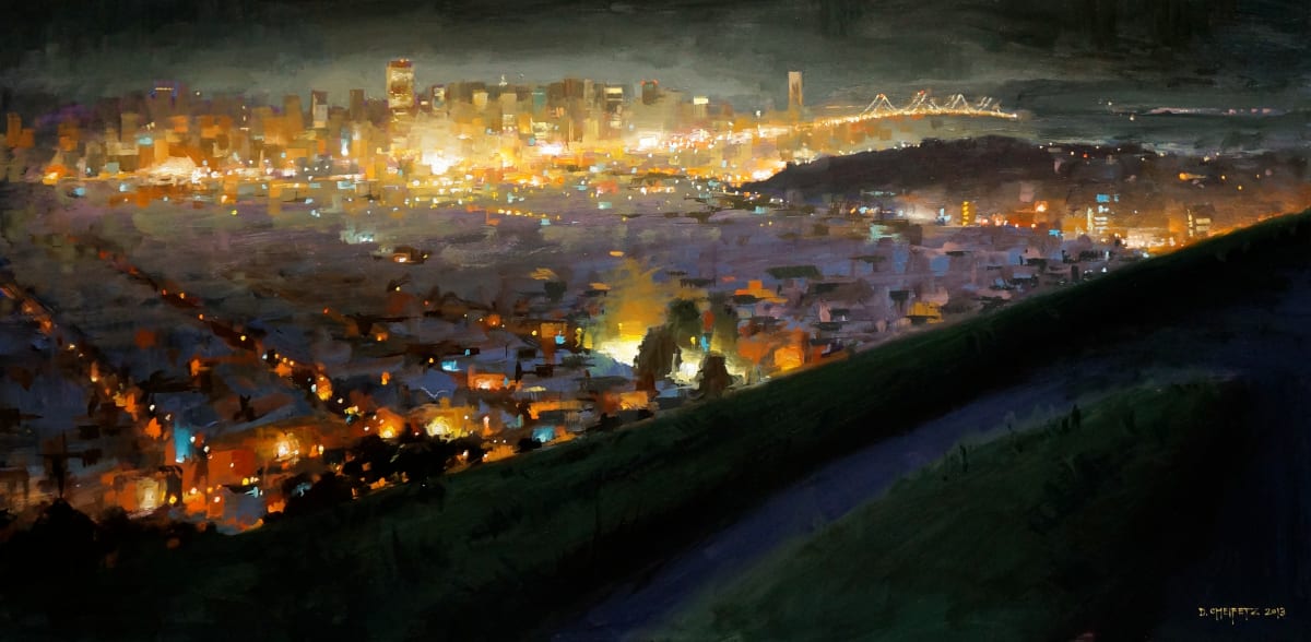 Nightfall Path, Bernal Heights by David Andrew Nishita Cheifetz 