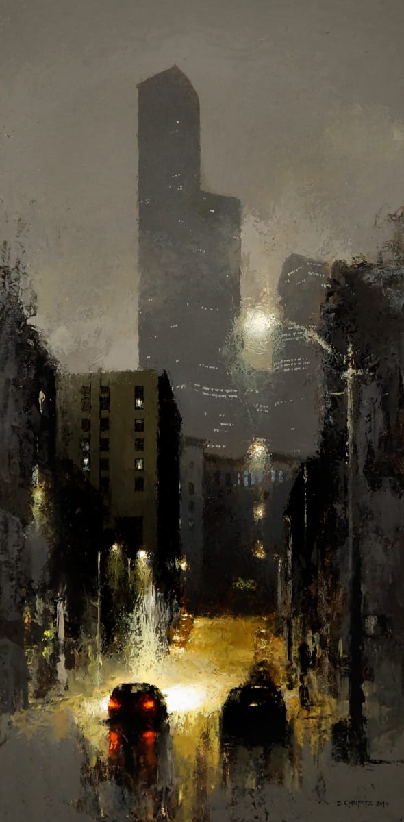 The Dark Tower Looms Over Night by David Andrew Nishita Cheifetz 