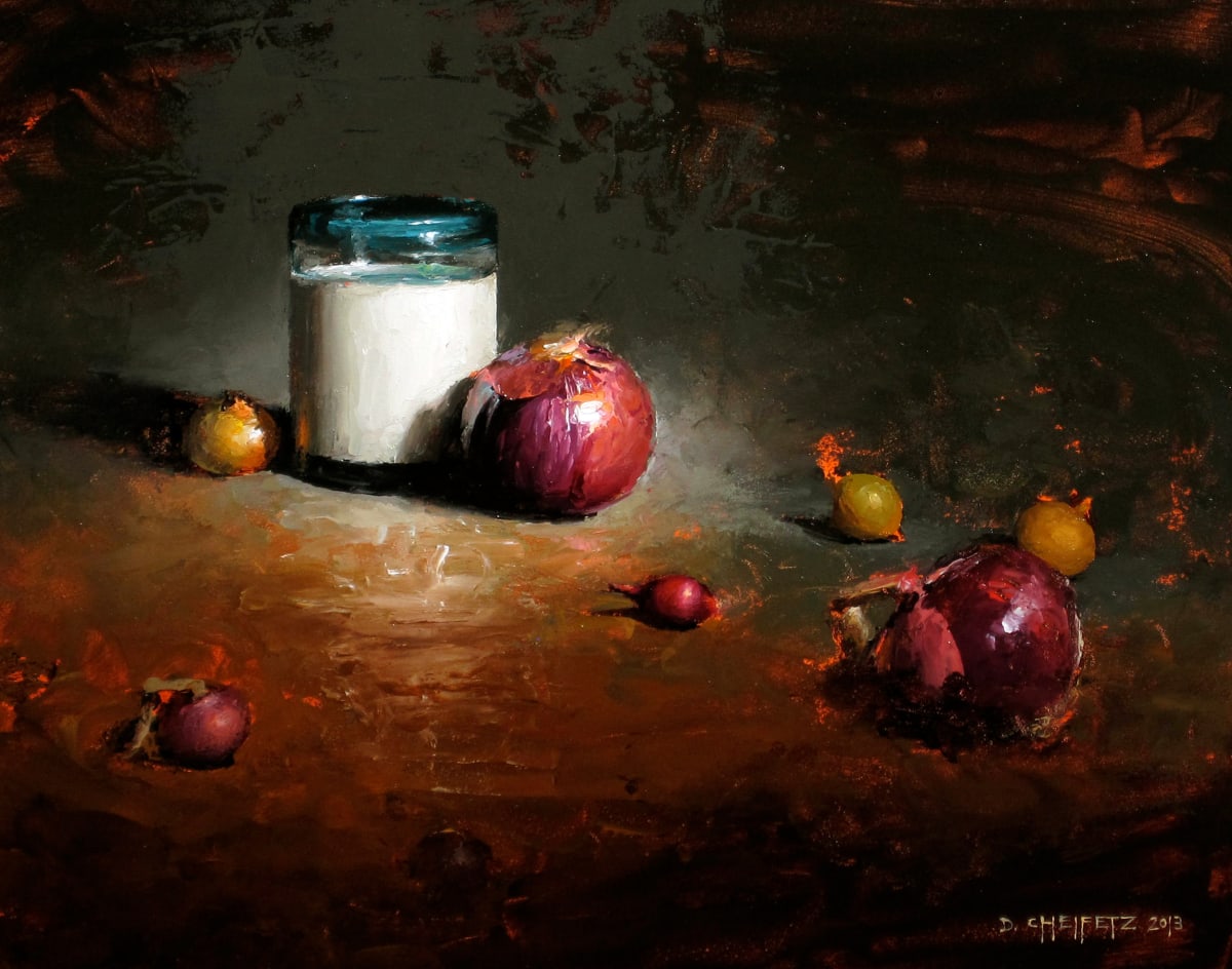 A Glass Of Milk And Some Onions by David Andrew Nishita Cheifetz 