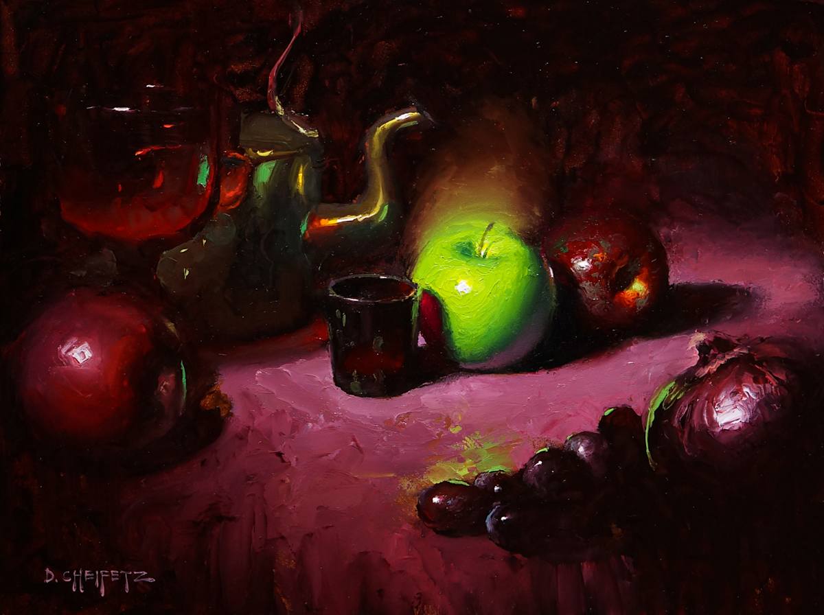 Green Apple (Workshop Demonstration) by David Andrew Nishita Cheifetz, Image 1.
