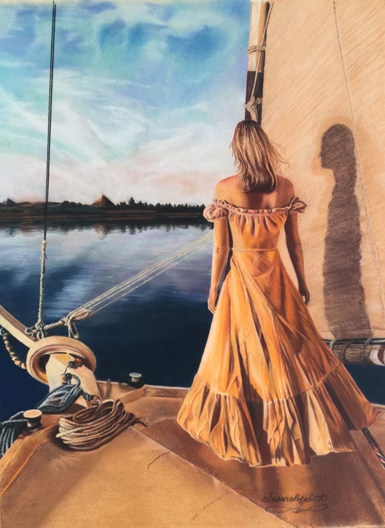 Face Your Fears by Susan E Baldwin  Image: The Girl in a Dress on the Nile