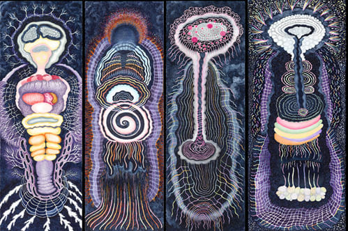 4 - Healing Scroll by Ann Leda Shapiro 