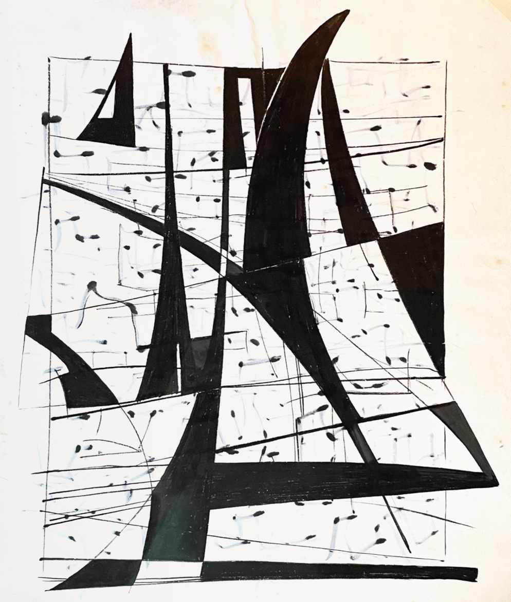 The Yacht Race, No. 79 original by Margaret Dunham-Griggs 