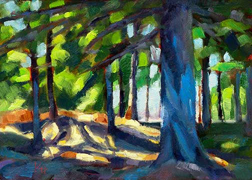 Blue Treee by Krista Hasson, Image 1.