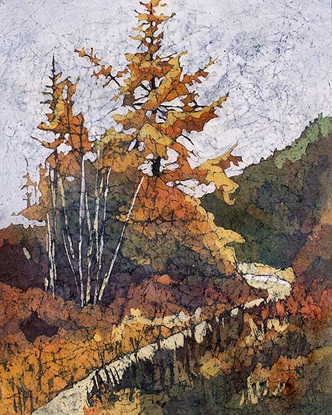 Fall Larches by Krista Hasson 