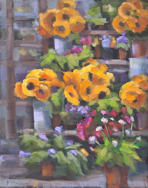 Flower Market #3 by Krista Hasson 