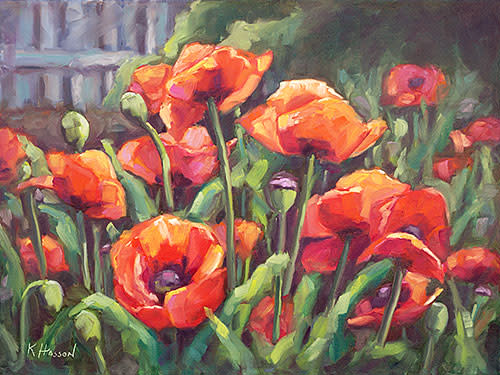 Poppies by Krista Hasson 