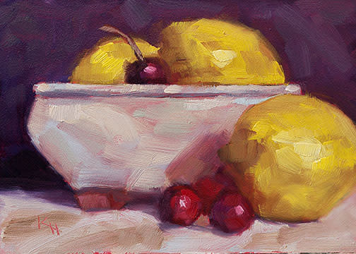 Lemons and Cherries by Krista Hasson 