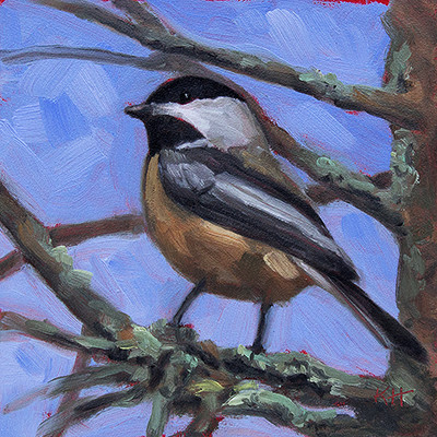 Chickadee #3 by Krista Hasson 