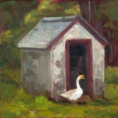 Chinese Goose by Krista Hasson 