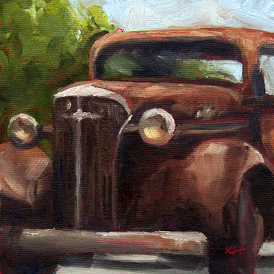 Old Chev by Krista Hasson 