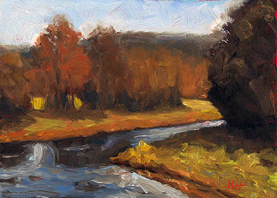 Fall Stream by Krista Hasson 
