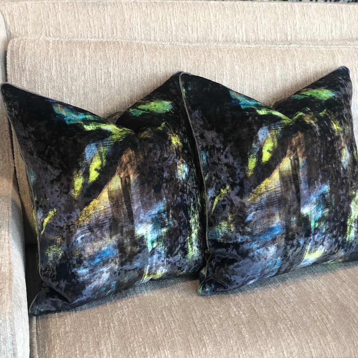 320 pillows - pair by Sarah Fournie, Image 1.