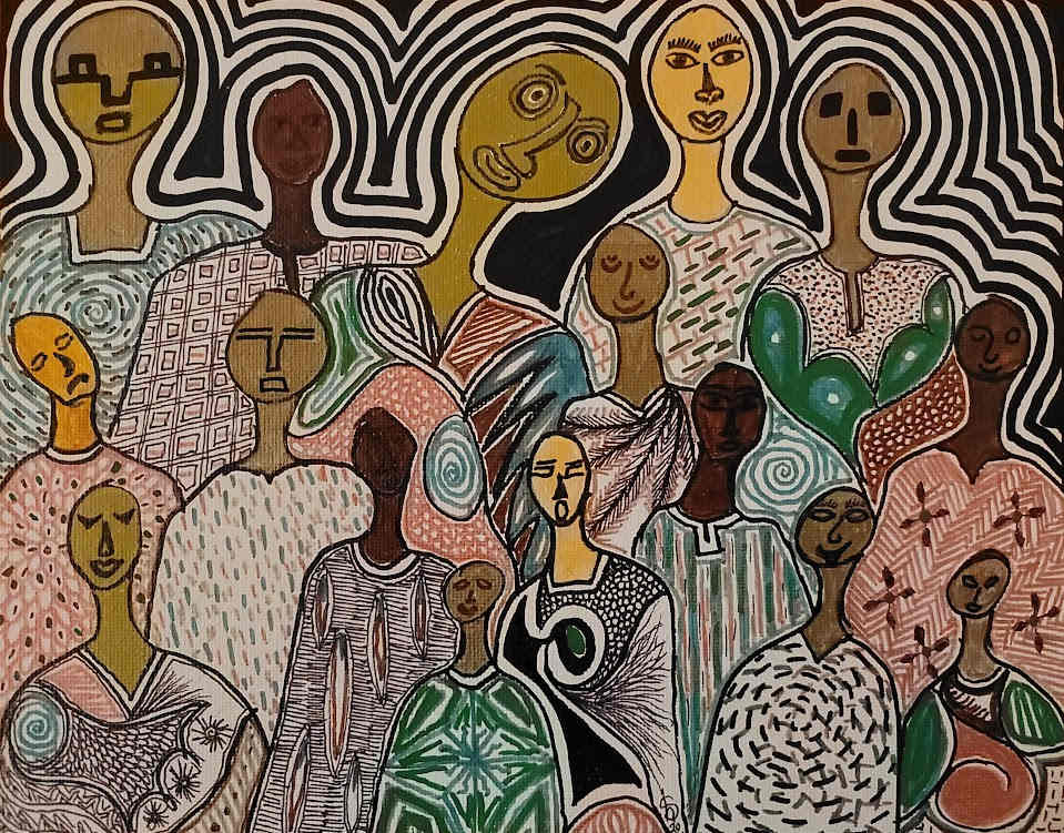 Mixed Expressions by Shayee Arts 