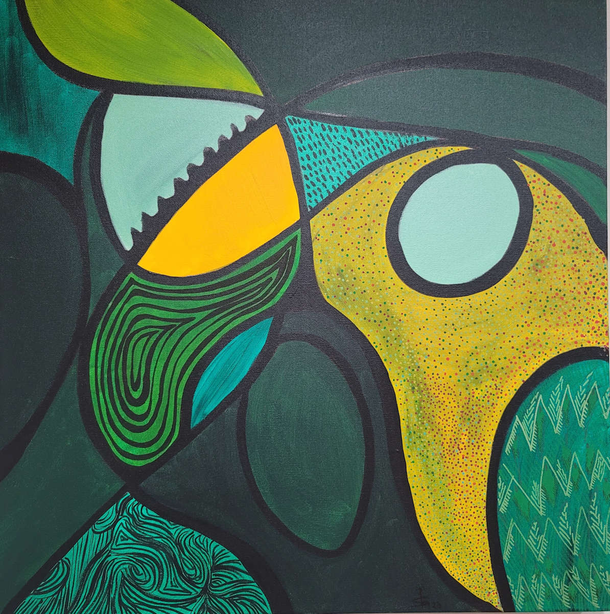 The Mythical Bird by Shayee Arts 