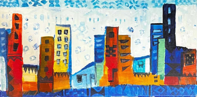 CITYSCAPE II by Shayee Arts 