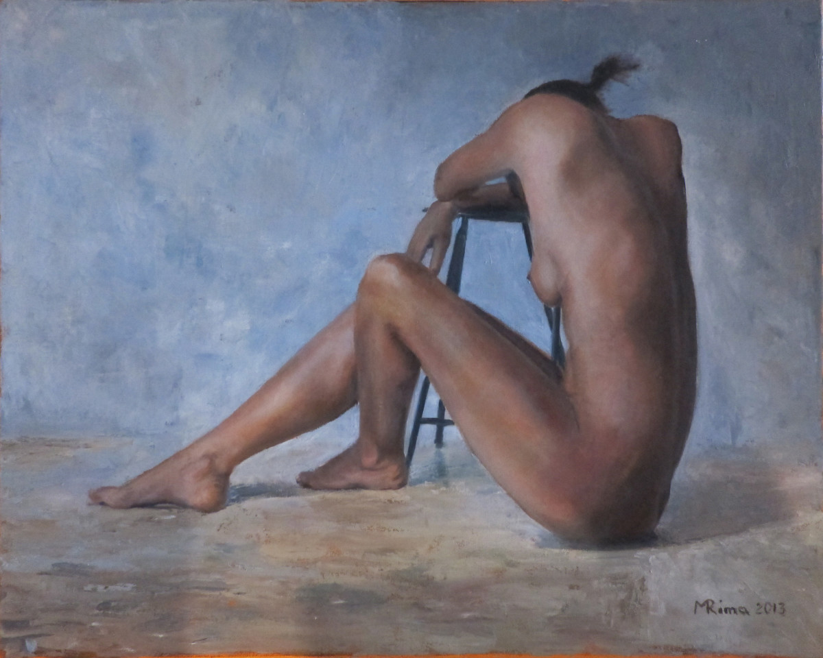 "Nude-3" by Rima Bartkiene 