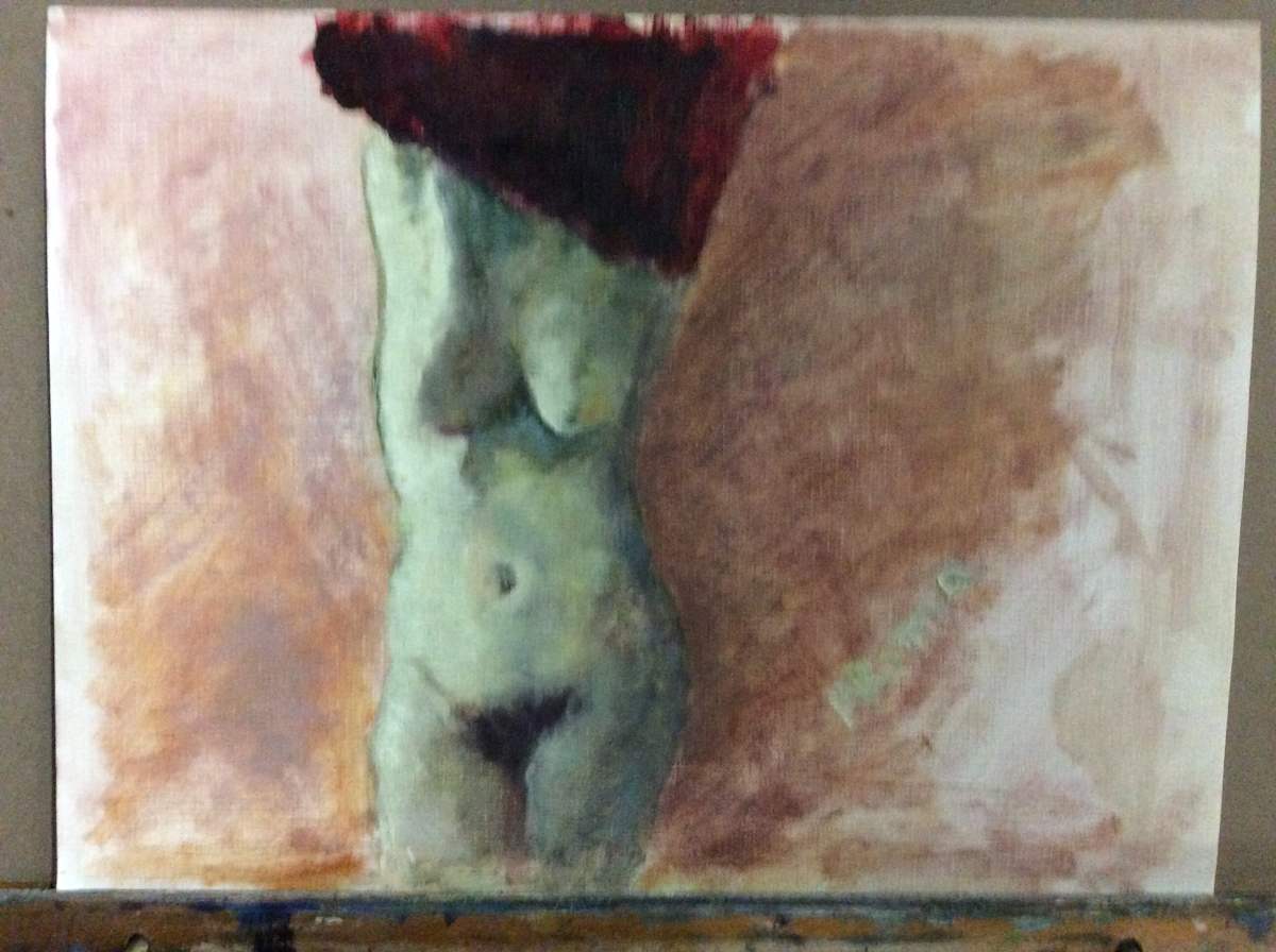 Nude sketch by Rima Bartkiene, Image 1.