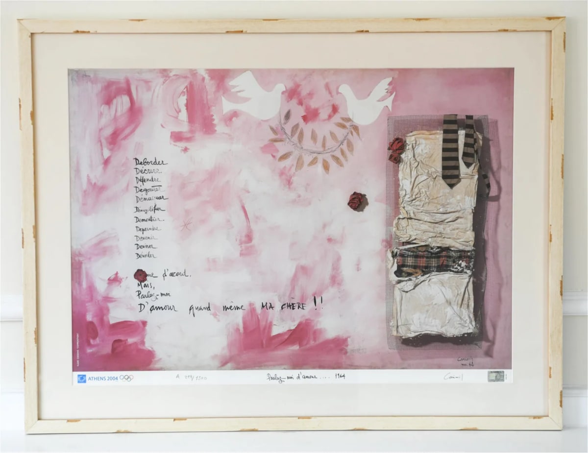 Parlez moi d'amour 1964 by Vlassis Caniaris 