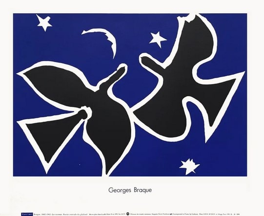 Les Oiseaux by Georges Braque 