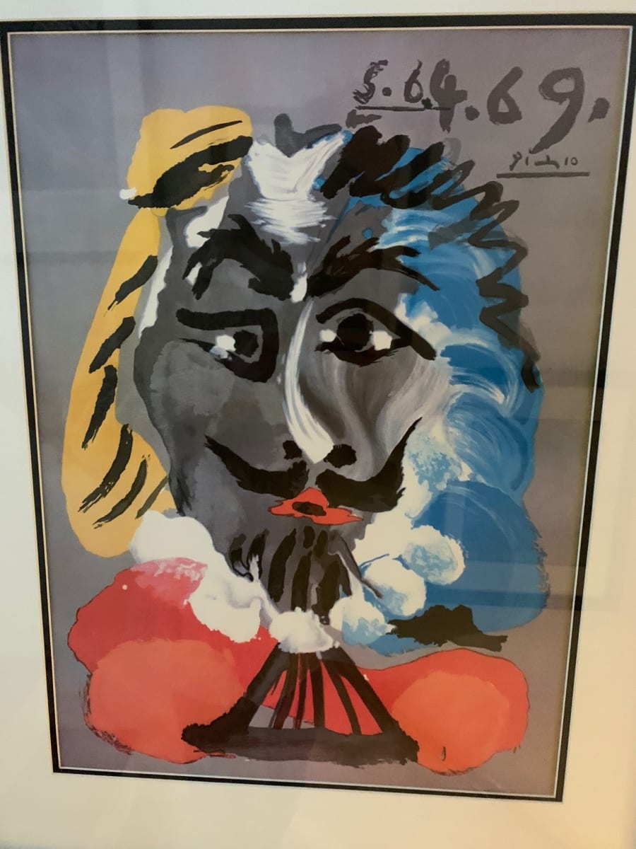 Mousquetaire bleu by Pablo Picasso, Image 1.