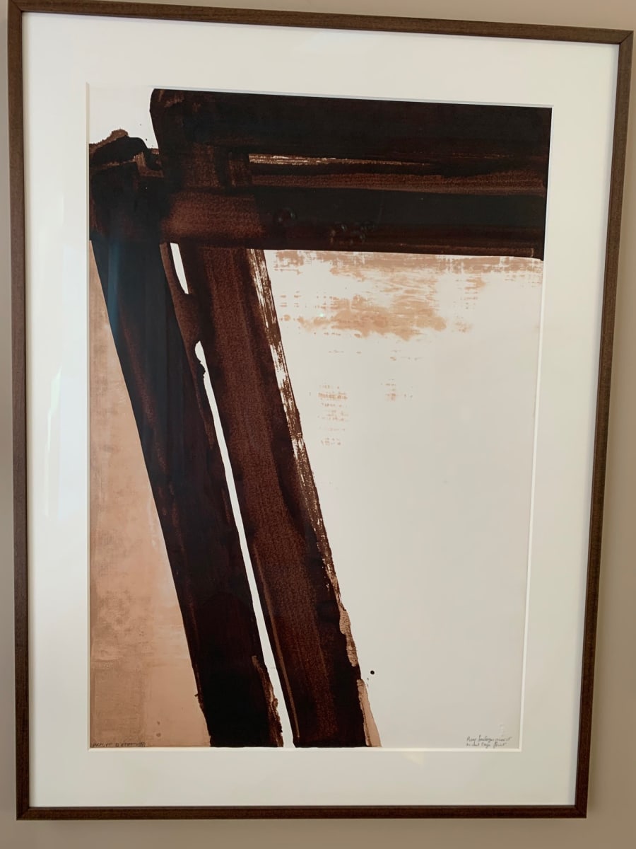 Sérigraphie numéro 15 by Pierre Soulages, Image 1.