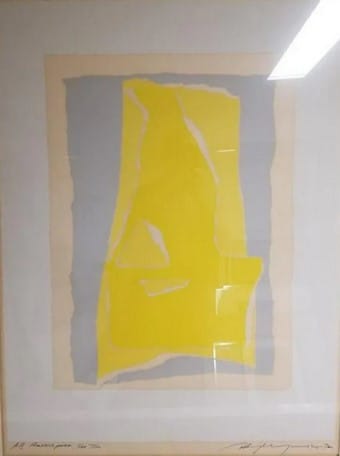 A IV (Yellow) by Adja Yunkers 