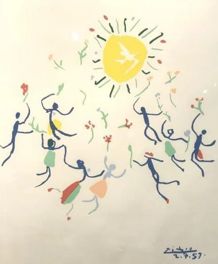 Ronde au soleil by Pablo Picasso 