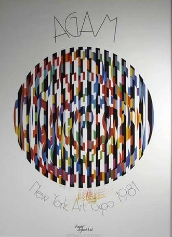 New York Art Expo by Yaacov Agam 