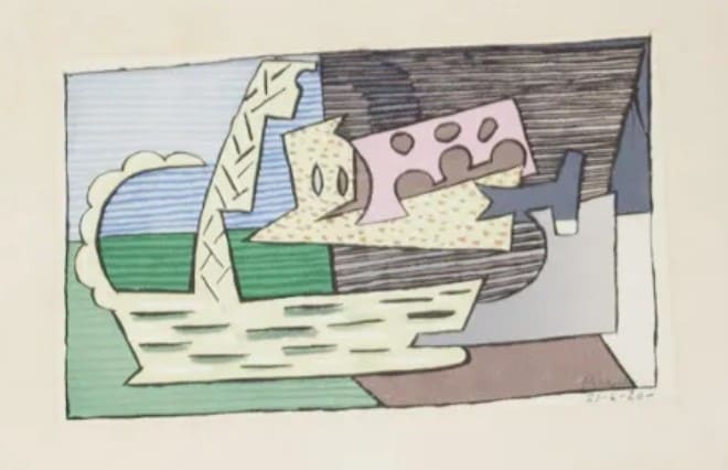 Le panier by Pablo Picasso 
