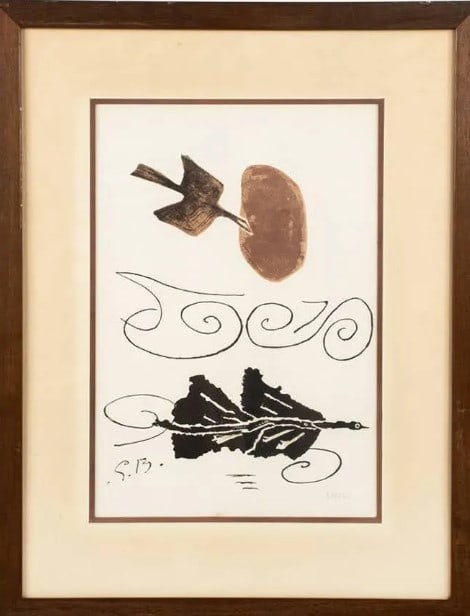 Nuages en echec by Georges Braque 