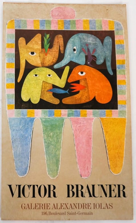 Galerie Alexandre Iolas poster by Victor Brauner 